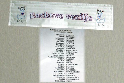 Seznam Backovih vezilj